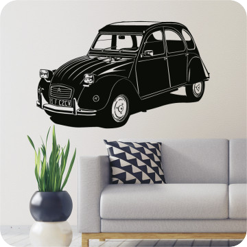 Bild zu Wandtattoo Citroen 2CV 1975