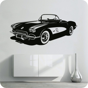Bild zu Wandtattoo Corvette C1 1958