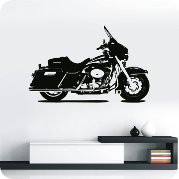 Wandtattoos | Wandtattoo Harley Electra Glide