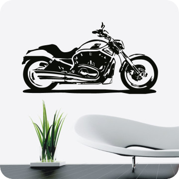 Bild Wandtattoo Harley V-Rod