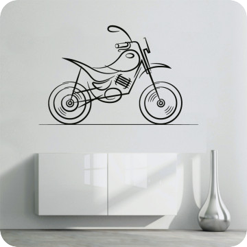 Wandtattoos | Wandtattoo Motocross Design