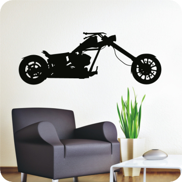 Bild zu Wandtattoo Motorbike