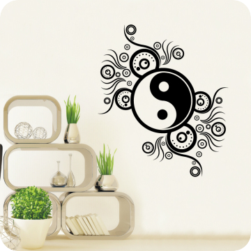 Wandtattoos | Wandtattoo Yin-Yang Ornament