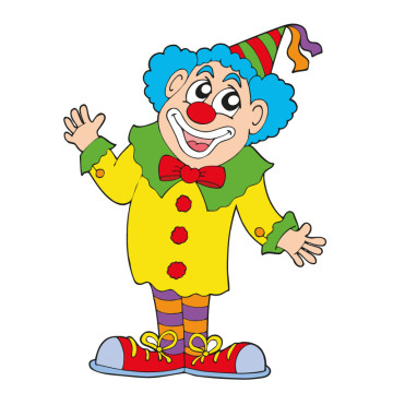 Wandtattoos | Kinder Wandtattoo Clown 2