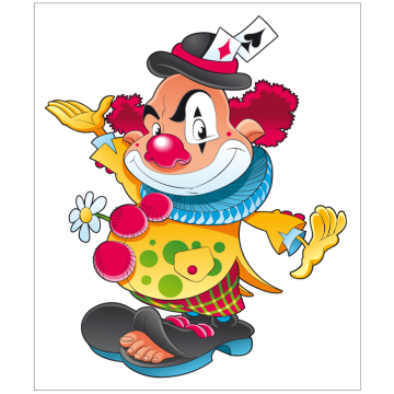 Wandtattoos | Kinder Wandtattoo Clown