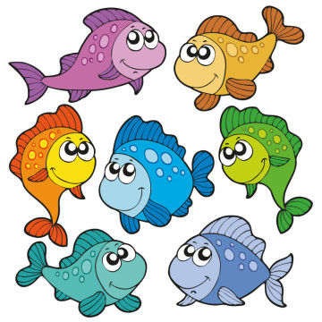 Bild zu Kinder Wandtattoo Fische 2