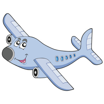 Wandtattoos | Kinder Wandtattoo Jumbo-Jet