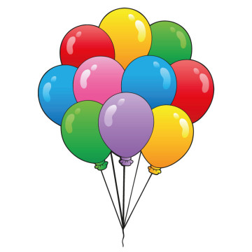 Wandtattoos | Kinder Wandtattoo Luftballons