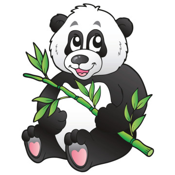 Wandtattoos | Kinder Wandtattoo Panda