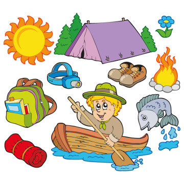 Bild zu Kinder Wandtattoo Pfadfinder