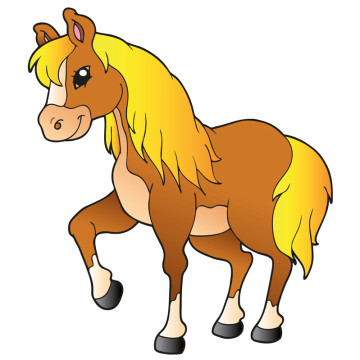Wandtattoos | Kinder Wandtattoo Pferd