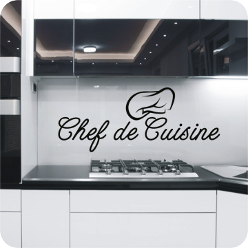 Wandtattoos | Wandtattoo Chef de Cuisine