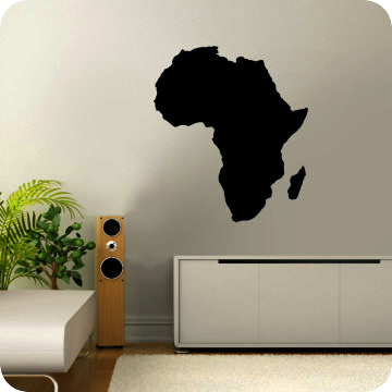Wandtattoos | Wandtattoo Afrika Map