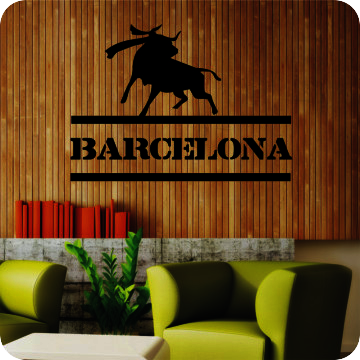 Bild zu Wandtattoo Barcelona Logo