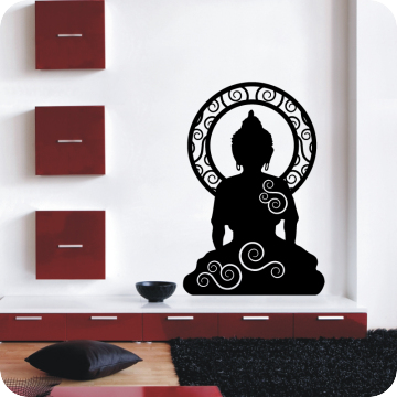 Bild zu Wandtattoo Buddha Ornament