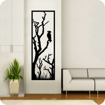 Wandtattoos | Wandtattoo Fenster zur Wildnis