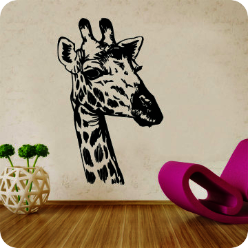 Wandtattoos | Wandtattoo Giraffenkopf