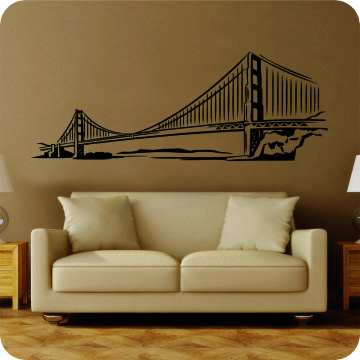 Bild zu Wandtattoo Golden Gate Bridge