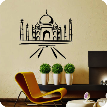 Bild zu Wandtattoo Indien Taj Mahal