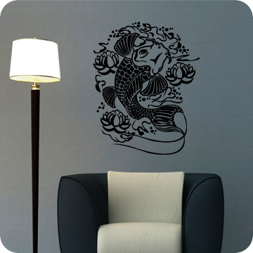 Bild zu Wandtattoo Koi
