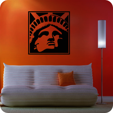 Bild zu Wandtattoo Liberty Face