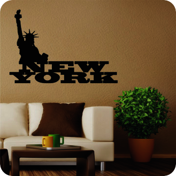 Bild zu Wandtattoo New York Liberty