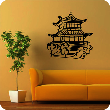 Bild zu Wandtattoo Pagode