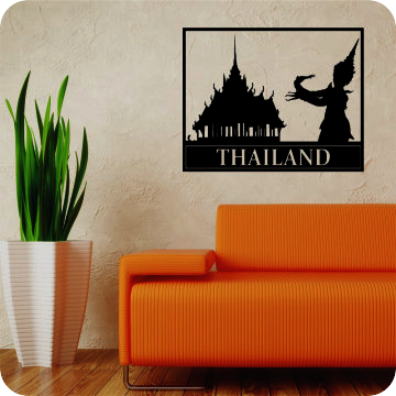 Bild zu Wandtattoo Thailand Logo