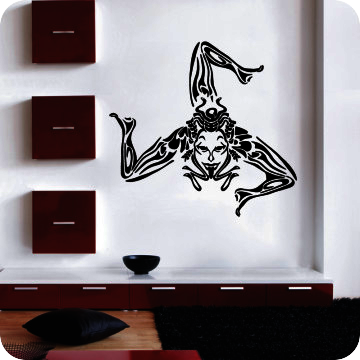 Bild zu Wandtattoo Trinacria 2