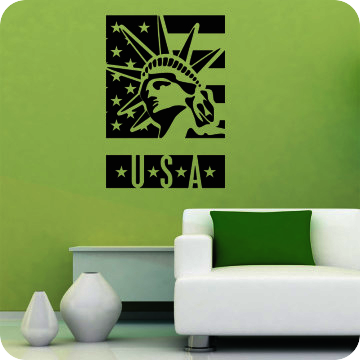 Bild zu Wandtattoo USA Flag