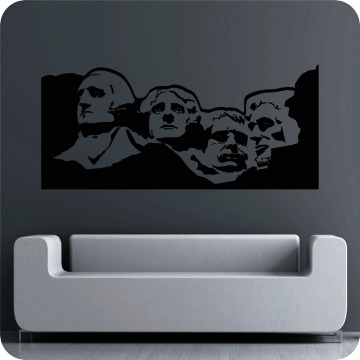 Wandtattoos | Wandtattoo USA Mount Rushmore