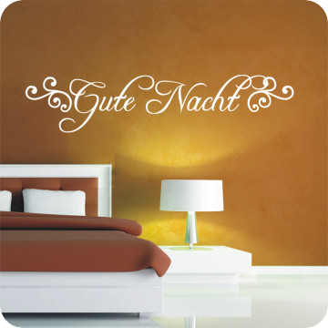 Wandtattoos | Wandtattoo Gute Nacht 2