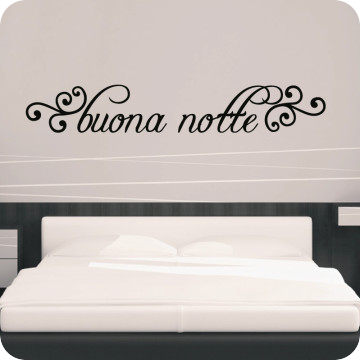 Wandtattoos | Wandtattoo buona notte