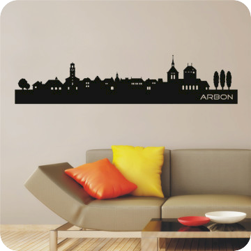 Bild zu Wandtattoo Skyline Arbon