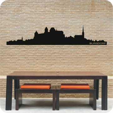 Bild zu Wandtattoo Skyline Burgdorf