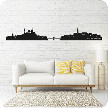 Bild zu Wandtattoo Skyline Laufenburg