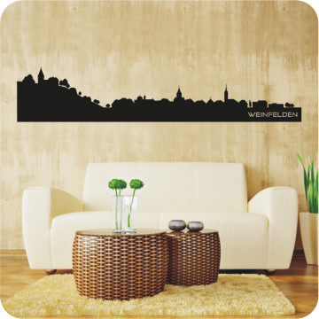 Wandtattoos | Wandtattoo Skyline Weinfelden