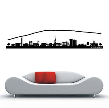 Wandtattoos | Wandtattoo Skyline Wettingen