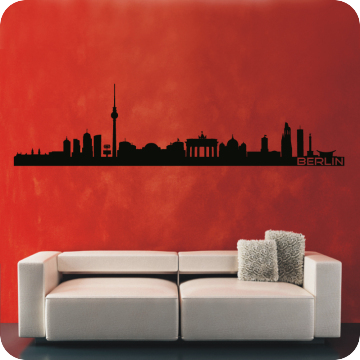 Bild zu Wandtattoo Skyline Berlin