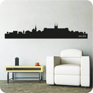 Bild zu Wandtattoo Skyline Muri AG