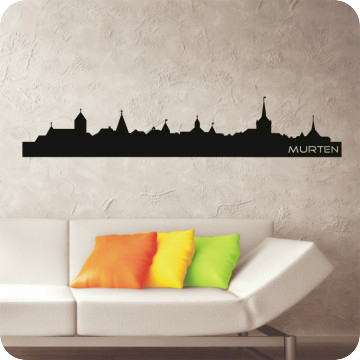 Bild zu Wandtattoo Skyline Murten