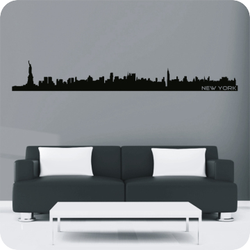 Bild zu Wandtattoo Skyline New York