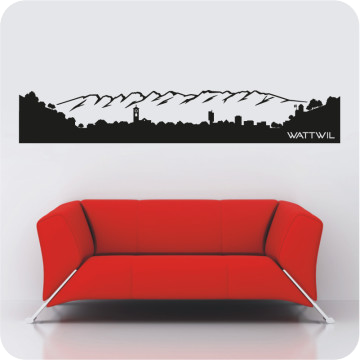 Bild zu Wandtattoo Skyline Wattwil