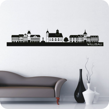 Bild zu Wandtattoo Skyline Willisau