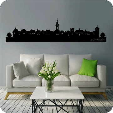 Bild zu Wandtattoo Skyline Zofingen