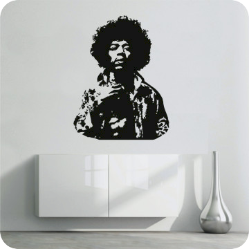 Bild zu Wandtattoo Jimi Hendrix