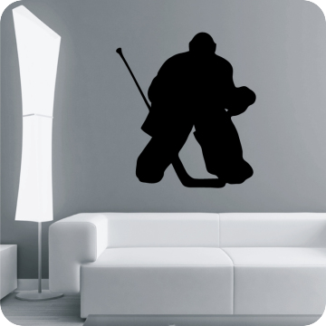 Wandtattoos | Wandtattoo Eishockey Goalie