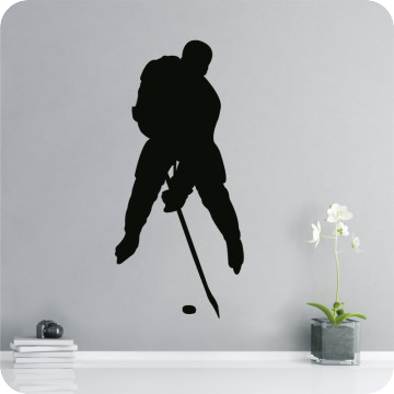 Wandtattoos | Wandtattoo Eishockey Spieler 2