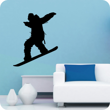 Wandtattoos | Wandtattoo Snowboard 1