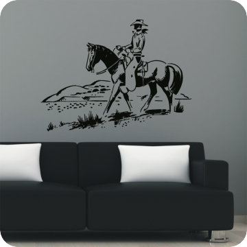 Bild zu Wandtattoo Cowboy